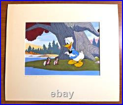 Vintage Disney Donald Duck Chips Ahoy Cel Reproduction 8x10 P-502