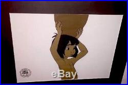 Vintage Disney Original Production Cel The Jungle Book Mowgli Animation Cell