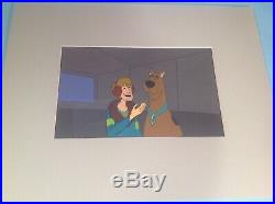 Vintage Scooby Doo and Shaggy Animation Production 5 Cel Setup 1970's
