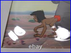 Vtg The Jungle Book Walt Disney Original Production celluloid Mowgli Handpainted