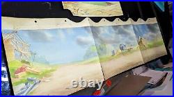 WALT DISNEY Animation Cel Backgrounds 1930's Production Background GRAIL R