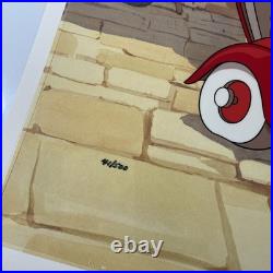 WALT DISNEY Animation Cel DONALD DUCK Limited Edition DON DONALD Daisy I5