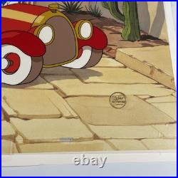WALT DISNEY Animation Cel DONALD DUCK Limited Edition DON DONALD Daisy I5