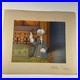 WALT DISNEY Animation Cel Vintage Production Art professor Ludwig Vin Drake I5