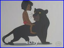 WALT DISNEY Jungle Book Mowgli's Mentor LE SeriCel Cel Cell & Storyboard Sketch