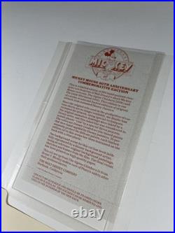 WALT DISNEY LIMITED EDITION ANIMATION CEL Mickey Minnie Mouse LITTLE WHIRLWIND
