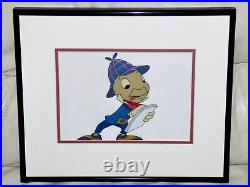 WALT DISNEY MICKEY MOUSE CLUB JIMINY CRICKET ORIGINAL 1950s PRODUCTION CEL