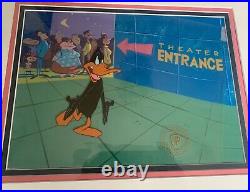 WB Warner Brothers Original Production Cel BOX OFFICE BUNNY Daffy Duck Disney