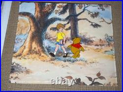WINNIE THE POOH Animation Cel Walt Disney Cartoon Art Vintage 1960's Tigger I6