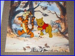 WINNIE THE POOH Animation Cel Walt Disney Cartoon Art Vintage 1960's Tigger I6