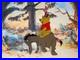 WINNIE THE POOH Animation Cel Walt Disney Cartoons Limited Edition Piglet I1