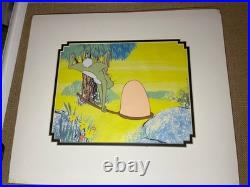 WINNIE THE POOH Animation Cel Walt Disney HALLOWEEN Cartoon Art Vintage I24