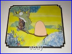 WINNIE THE POOH Animation Cel Walt Disney HALLOWEEN Cartoon Art Vintage I24