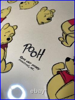 WINNIE THE POOH Animation Cel Walt Disney Tv Show Cartoon Art Vintage RARE I6