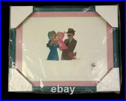 Walt Disney 1977 THE RESCUERS Penny and Parents Animation Production Cel Movie
