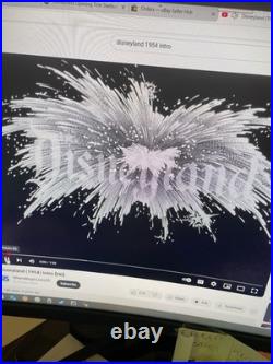 Walt Disney Animation Cel OPENING TITLE Sequence 1956 Starburst Vintage Art I1