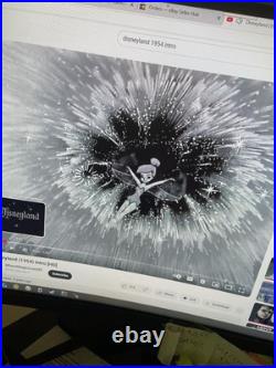 Walt Disney Animation Cel OPENING TITLE Sequence 1956 Starburst Vintage Art I1