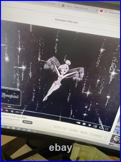 Walt Disney Animation Cel OPENING TITLE Sequence 1956 Starburst Vintage Art I1