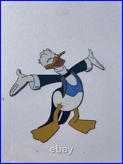 Walt Disney Donald Duck Genuine Animation Film Cell From 1988 Academy Awards