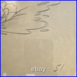 Walt Disney Donald Duck Original Production Drawings #49 #51 Animation Pair