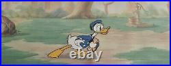 Walt Disney Donald's Dog Laundry- Donald Duck- Pan Animation Cel