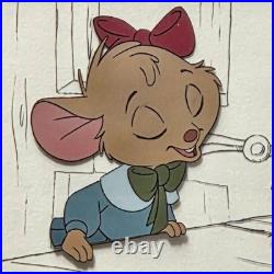Walt Disney Great Mouse Detective Olivia Original Production Cel Ballerina 1986