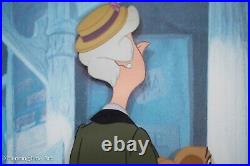 Walt Disney Hand Painted Production 1955 Animation Cel Lady and the Tramp, Rare