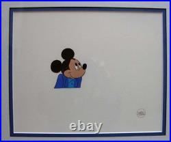Walt Disney MICKEY MOUSE 60th Birthday Special Original Production CEL withCOA