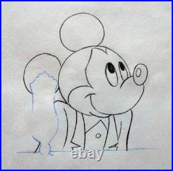 Walt Disney MICKEY MOUSE 60th Birthday Special Original Production CEL withCOA