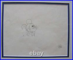 Walt Disney MICKEY MOUSE 60th Birthday Special Original Production CEL withCOA