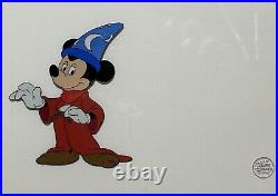 Walt Disney Mickey Mouse production cel from 1988 Academy Awards Fantasia