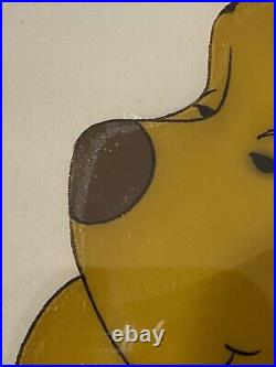 Walt Disney Original Hand Painted Production Cel Winnie the Pooh Day For Eeyore