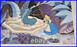 Walt Disney Production Cel ALICE IN WONDERLAND Limited Ed. 11/17 Signed Lee Dyer