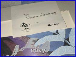 Walt Disney Production Cel ALICE IN WONDERLAND Limited Ed. 11/17 Signed Lee Dyer