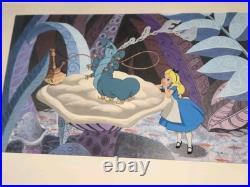 Walt Disney Production Cel ALICE IN WONDERLAND Limited Ed. 11/17 Signed Lee Dyer