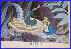 Walt Disney Production Cel ALICE IN WONDERLAND Limited Ed. 11/17 Signed Lee Dyer