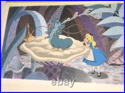 Walt Disney Production Cel ALICE IN WONDERLAND Limited Ed. 11/17 Signed Lee Dyer