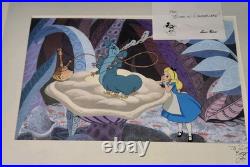 Walt Disney Production Cel ALICE IN WONDERLAND Limited Ed. 11/17 Signed Lee Dyer