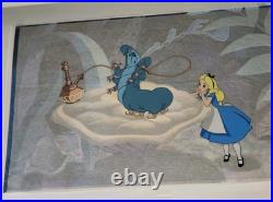 Walt Disney Production Cel ALICE IN WONDERLAND Limited Ed. 11/17 Signed Lee Dyer