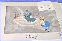 Walt Disney Production Cel ALICE IN WONDERLAND Limited Ed. 11/17 Signed Lee Dyer
