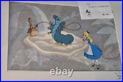 Walt Disney Production Cel ALICE IN WONDERLAND Limited Ed. 11/17 Signed Lee Dyer