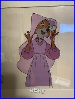 Walt Disney Production Cel of Maid Marian Robin Hood celluloid