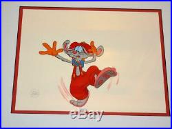 Walt Disney Roger Rabbit Mickeys 60th Bday Original Production Cel & Drawing