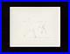 Walt Disney Rough Production Cel Drawing or Study of a Deer 62m