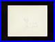 Walt Disney Rough Production Cel Drawing or Study of a Deer 9m