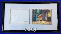 Walt Disney Television Winnie the Pooh Original Production Cel & Drawing Art