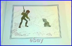 Walt Disney The Black Cauldron Taran & Gurgi Original Production Cel 1985 Read