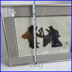 Walt Disney The Black Cauldron Taran & Orddu Original Production Cel 1985 READ