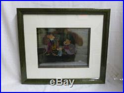 Walt Disney The Great Mouse Detective Original Production Cel Painting Framed