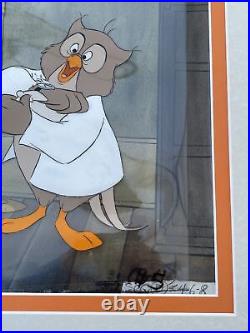 Walt Disney The Orange Bird Original Production Cel Framed